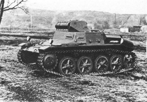 为:【一号装甲式战斗车】,是德国于20世纪30年代初研制的一款轻型坦克