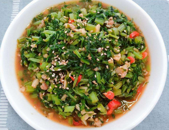  p>素炒雪里红是一道菜品,主料是雪里红. /p>