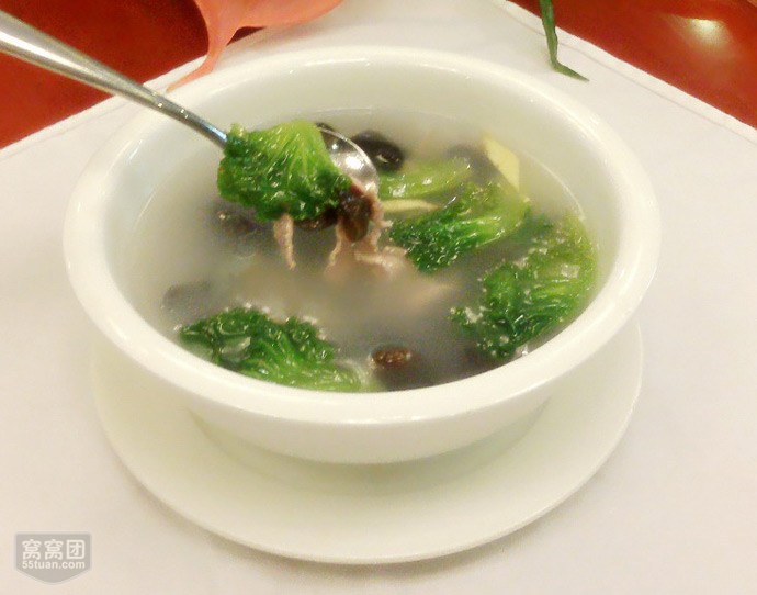 老姜雪耳肉片汤