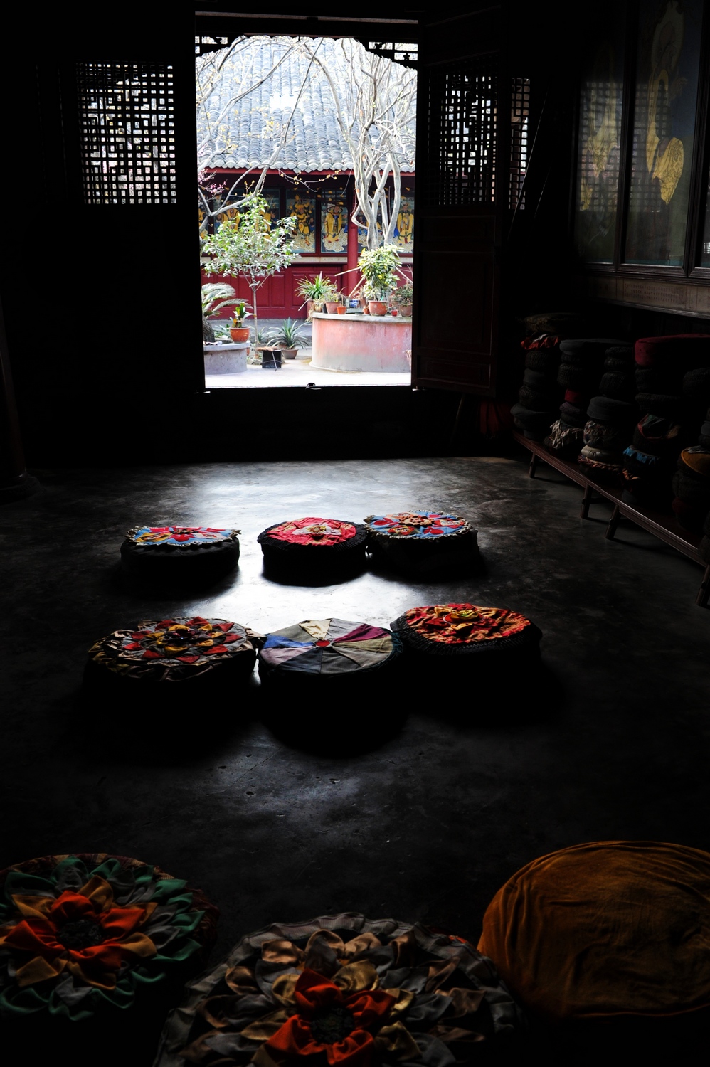  p>成都市金华寺建立于清代乾隆四十二年,位于成都市金牛区天回镇金华