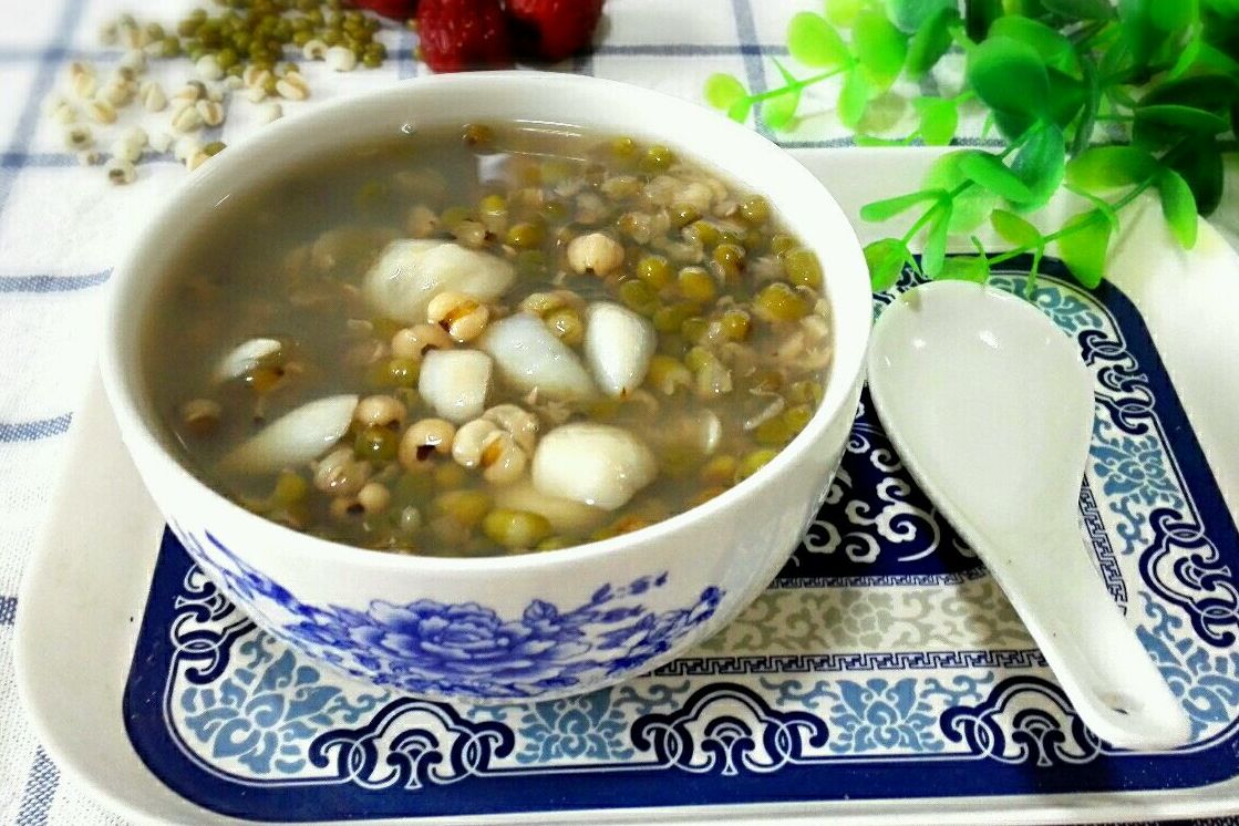 百合薏米绿豆粥