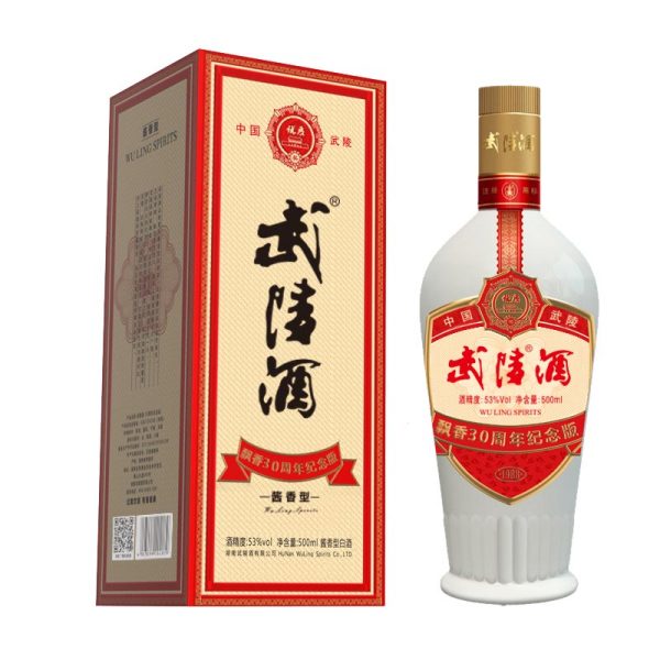 武陵酒☆白酒老酒、湖南省常徳市90年代 38% 500ml 茅武郎酒 武陵酒（湖南省常德市特产酱香型白酒、地理标志产品）_百度百科