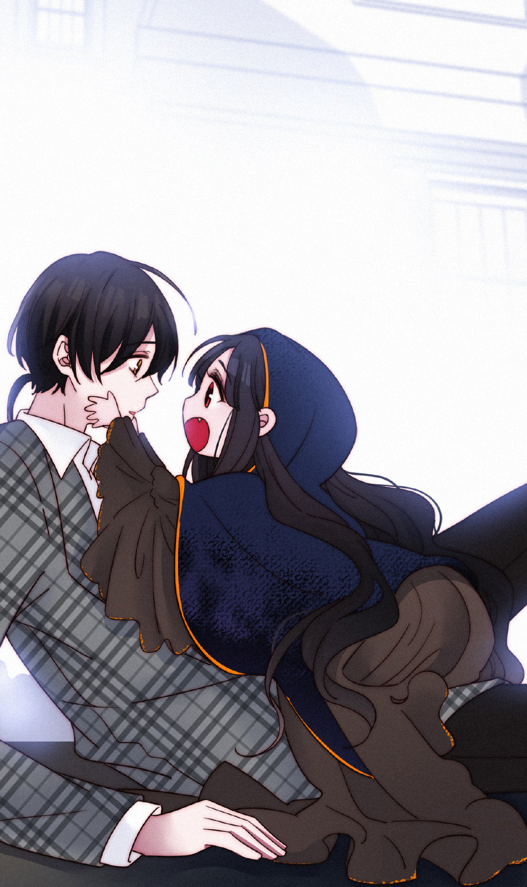  p data-id="qh2dcnl">《黑夜有所斯》是胡桃创作的大女主,魔幻类漫画