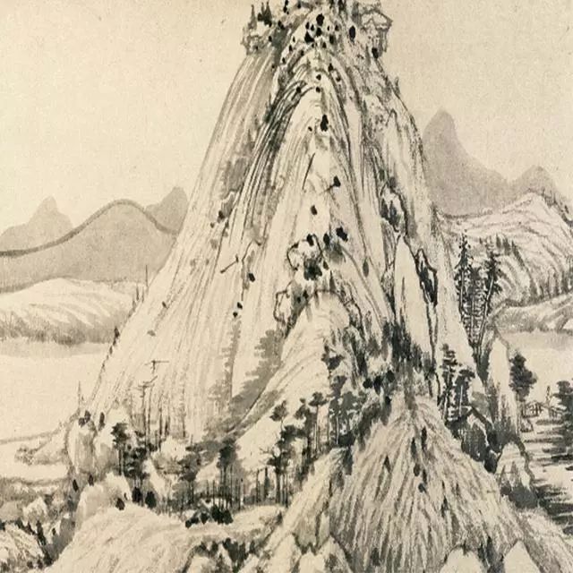 中国画山水画技法中的皴法14种_百科TA说