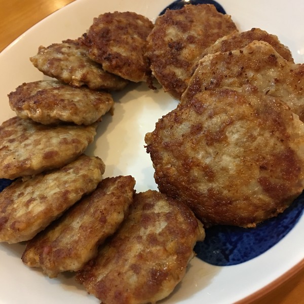香煎小肉饼