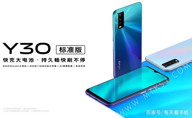 vivo Y30标准版千元价位开售！_百科TA说