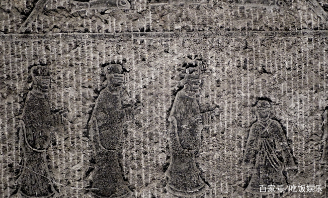 古い中国拓本　孔子見老子　161x31cm 古い中国拓本 孔子見老子 161x31cm 美術品・アンティーク
