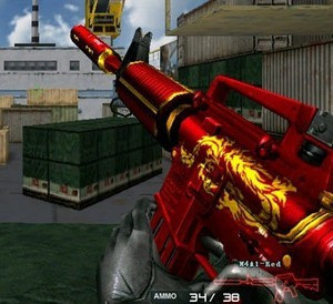m4a1 red