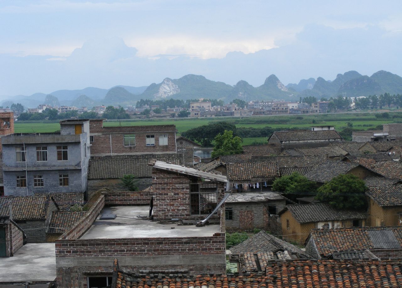 广西兴业县榜山村