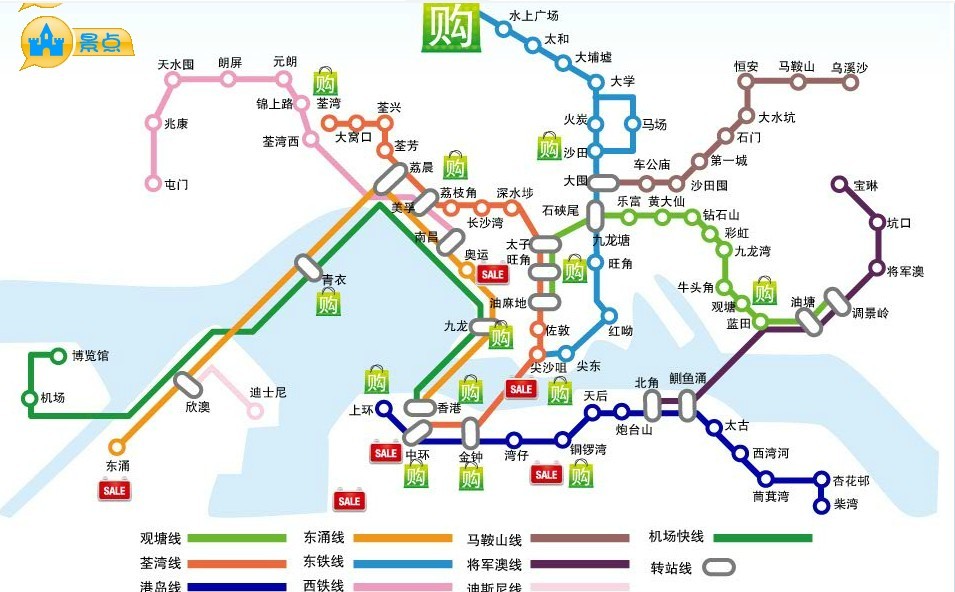 香港汇聚名城