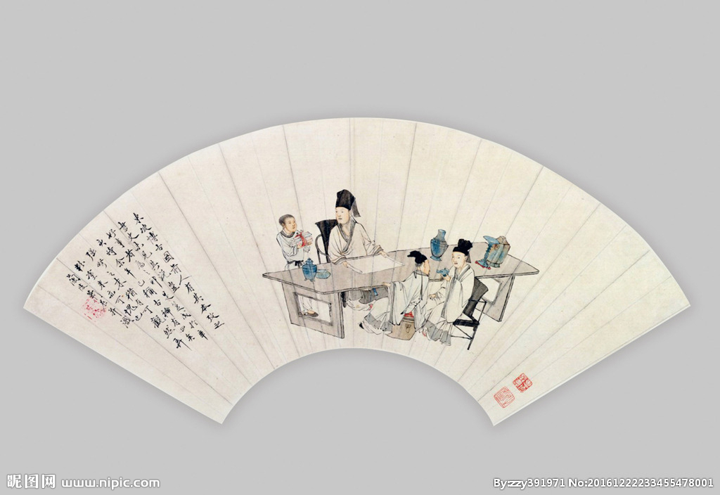  p>《清萧晨扇面画东坡博古图》是清代早期画家 a href="#" data