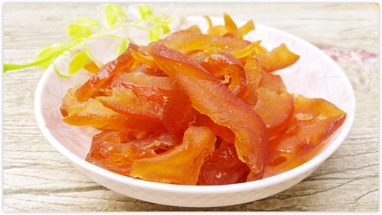 柚子皮蜜饯