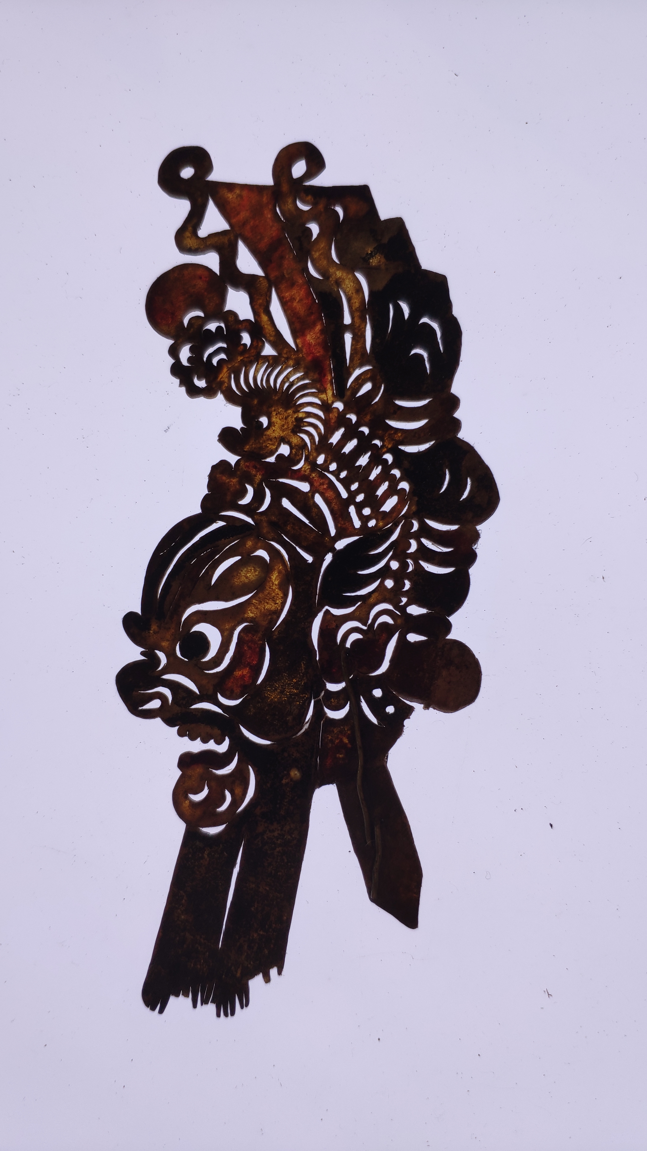  p>黑脸武将是清代头茬-净类皮影,所属地为浙江省湖州市安吉县孝丰镇