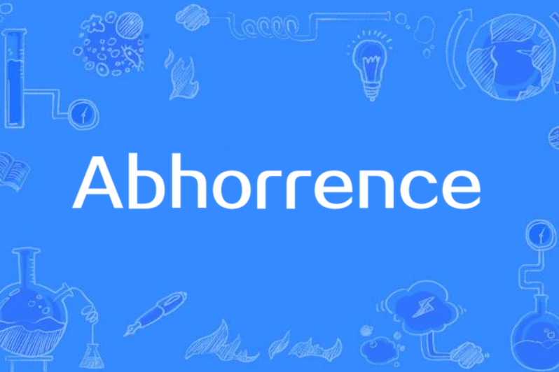 abhorrence