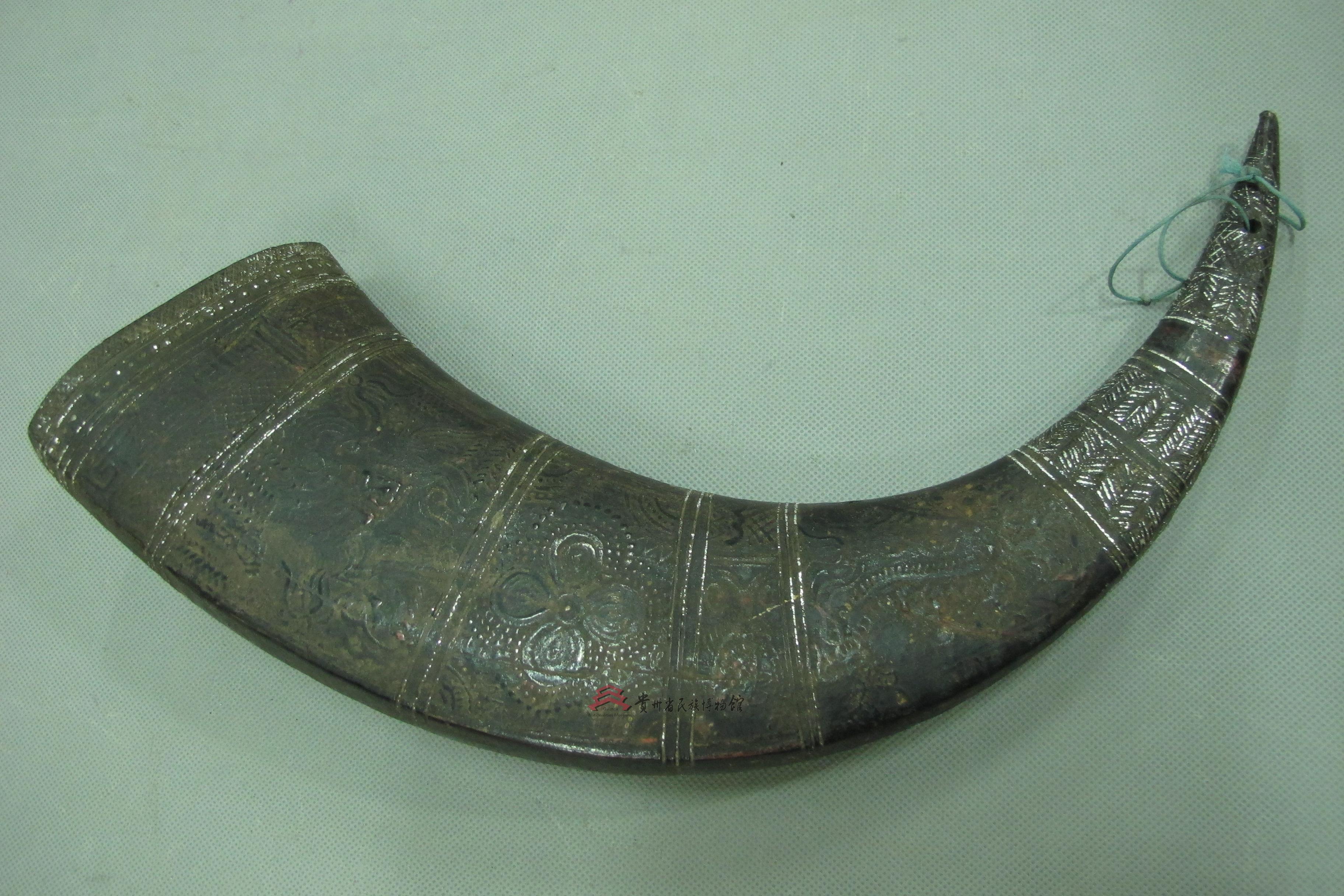 当代从江苗族牛角酒杯