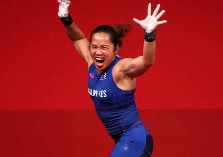 迪亚兹(diaz hidilyn ),1991年2月20日出生,菲律宾女子举重 span