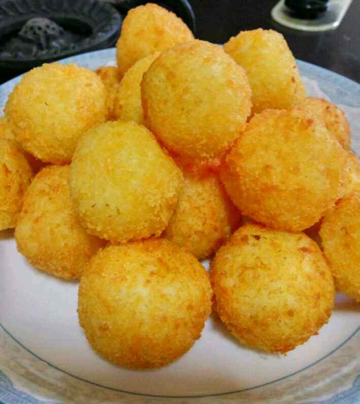 香炸土豆丝丸子