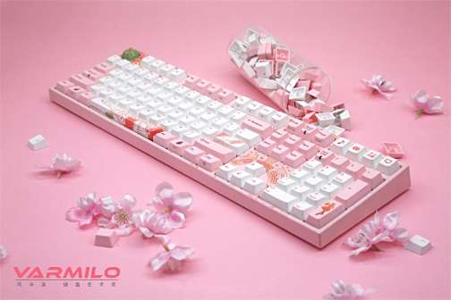 岑缨主题机械键盘 侧面