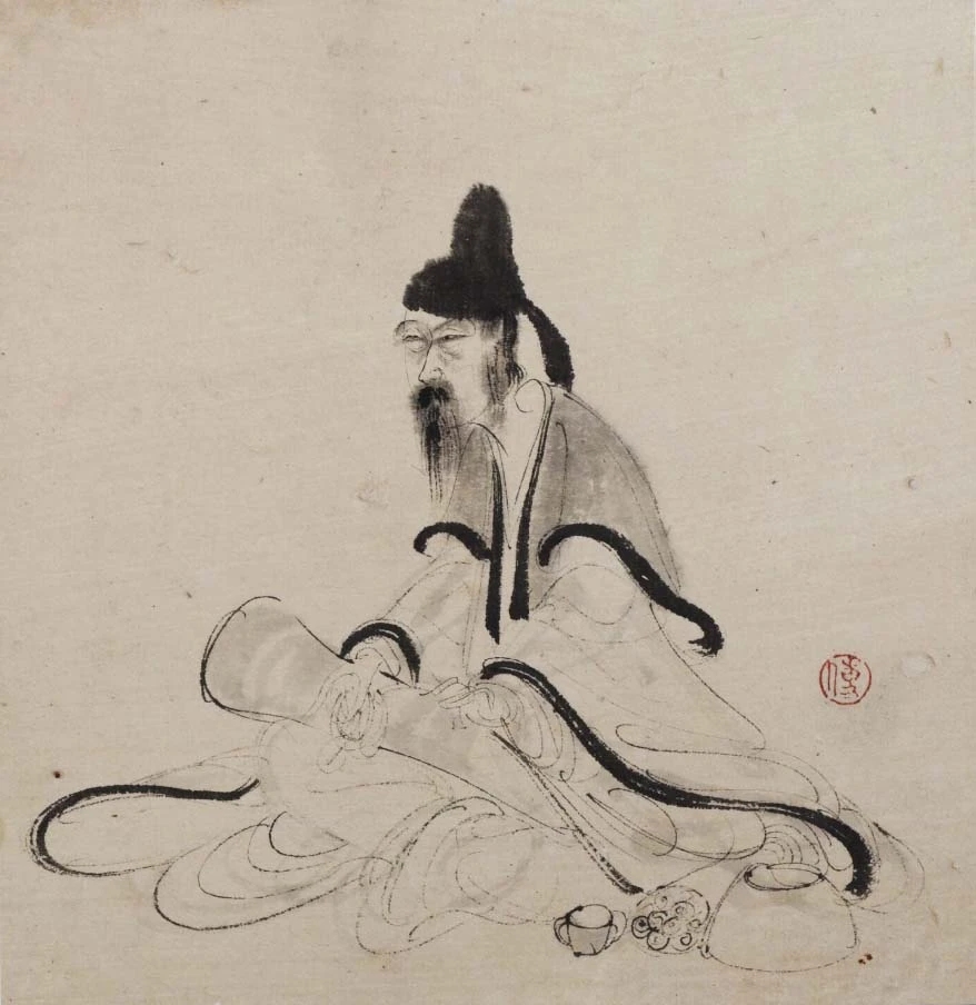 傅抱石人物画｜中国绘画的超然_百科TA说