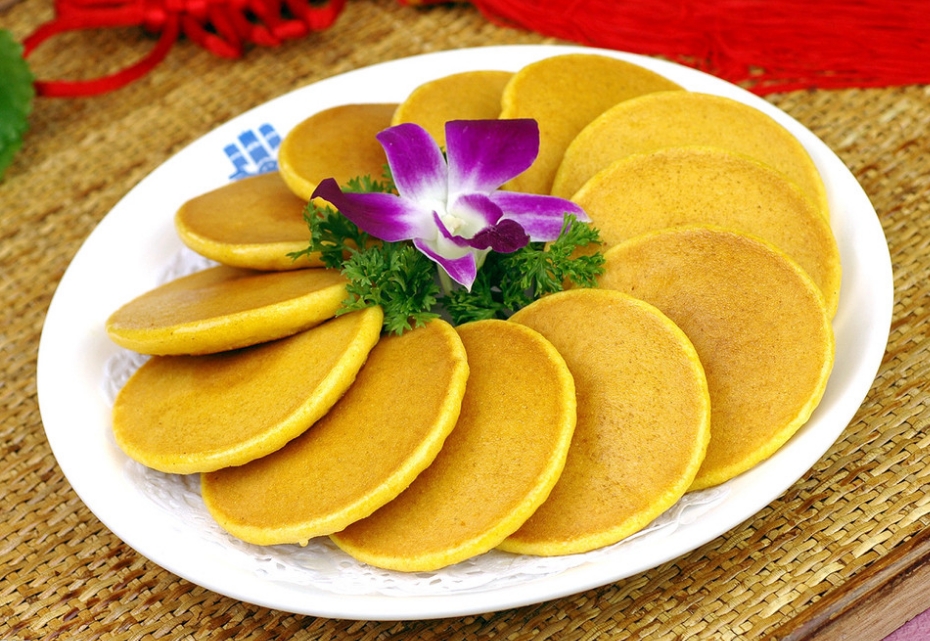 香煎玉米饼