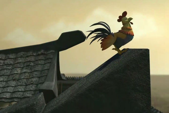  p>《半夜鸡叫》是1964年出品的国产动画,由 a target="_blank" href=