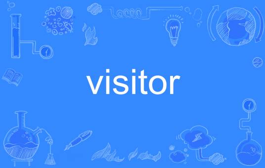 Visitor（英语单词）_百度百科