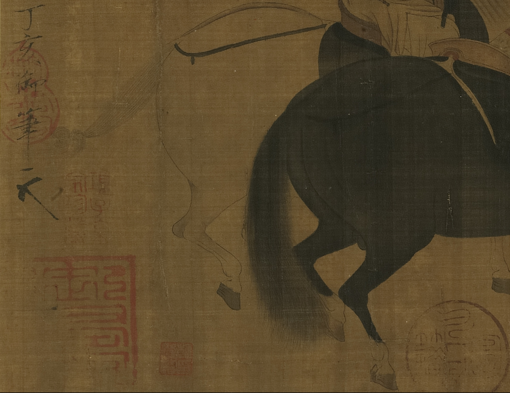 唐代韩干牧马图