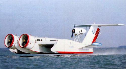  p data-id="gnwi2gmjv1">地效飞行航母"又称(掠海)地效翼船或冲翼艇