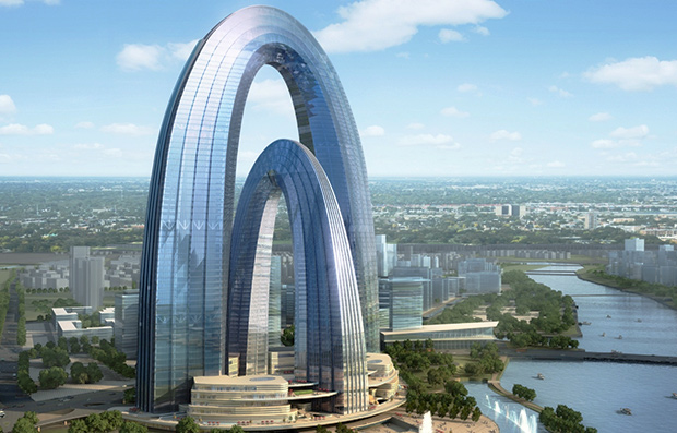  p data-id="gnbra8tz26">彩虹之门位于北京市通州区新城核心区五河
