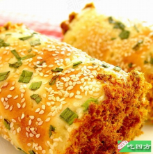 肉松花式面包