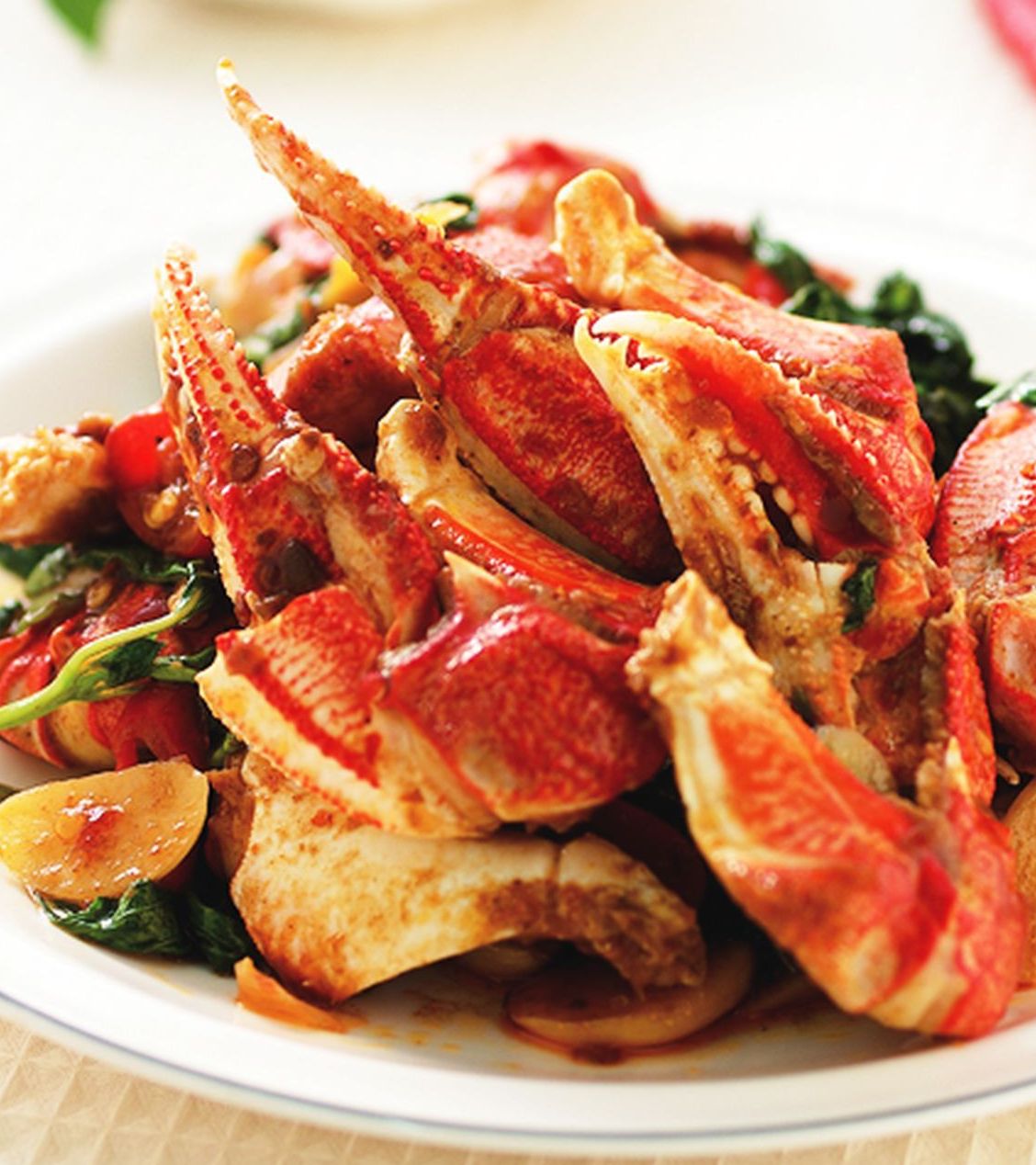 辣油炒蟹脚