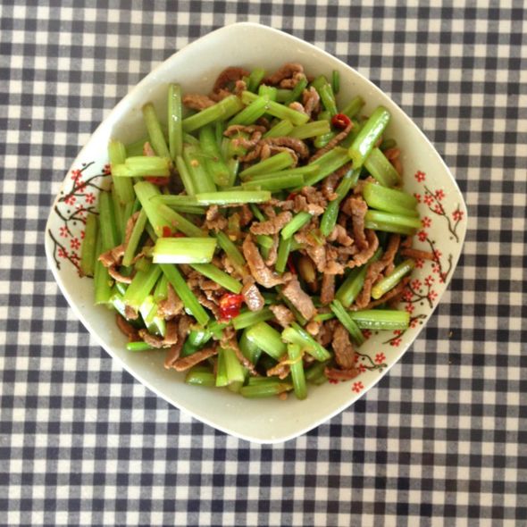 芹菜炒羊肉