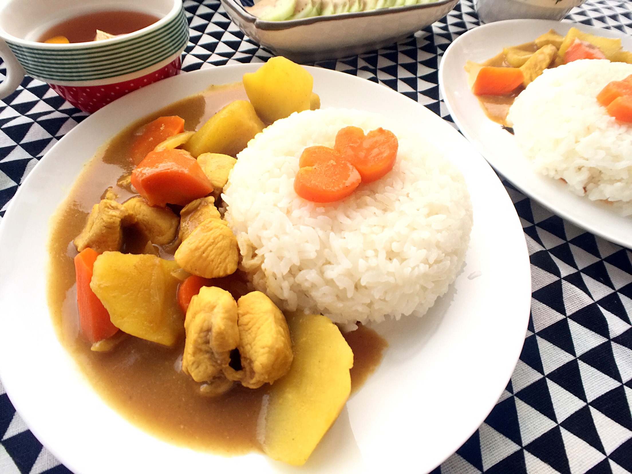土豆咖喱鸡饭