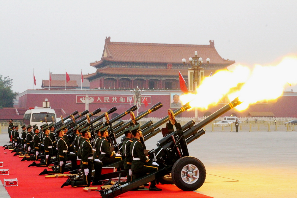 中国第32代礼炮兵