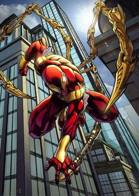 href="/item/漫威">漫威 /a>漫画中的超级英雄角色,钢铁蜘蛛侠为蜘蛛