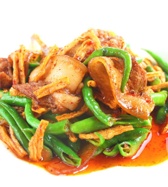 回锅肉加菜干