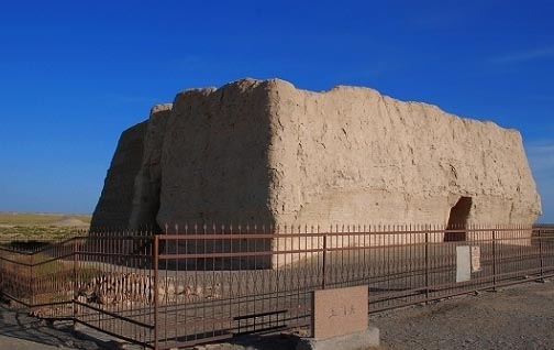 汉长城玉门关及烽燧