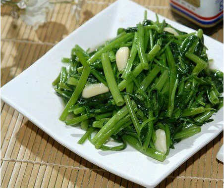 水烫空心菜
