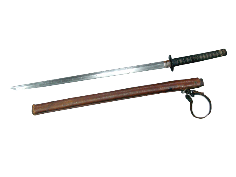 彭德怀奖励周玉成的日军指挥刀