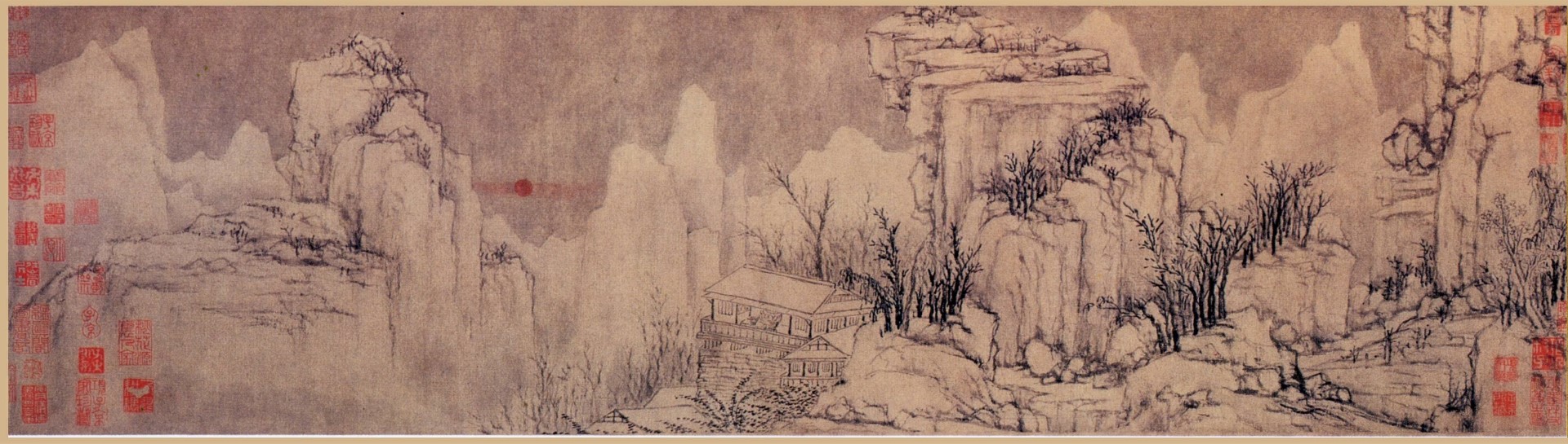 黄公望快雪时晴图