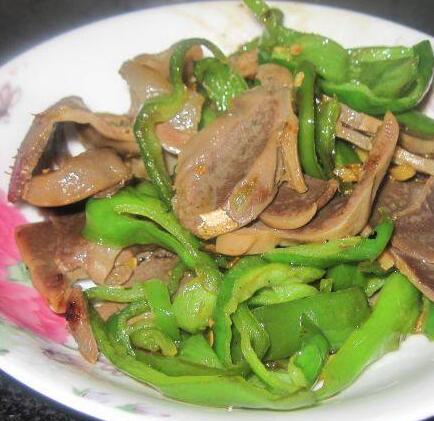青椒鹅胗