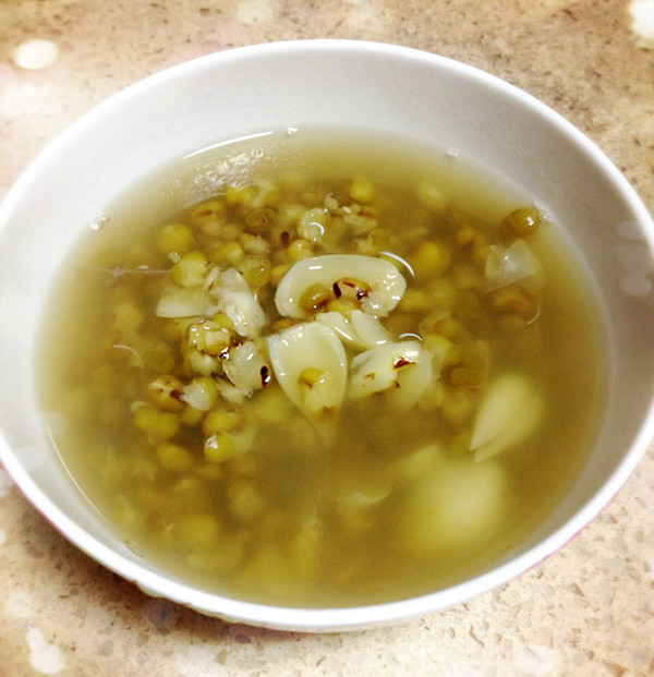 百合绿豆羹