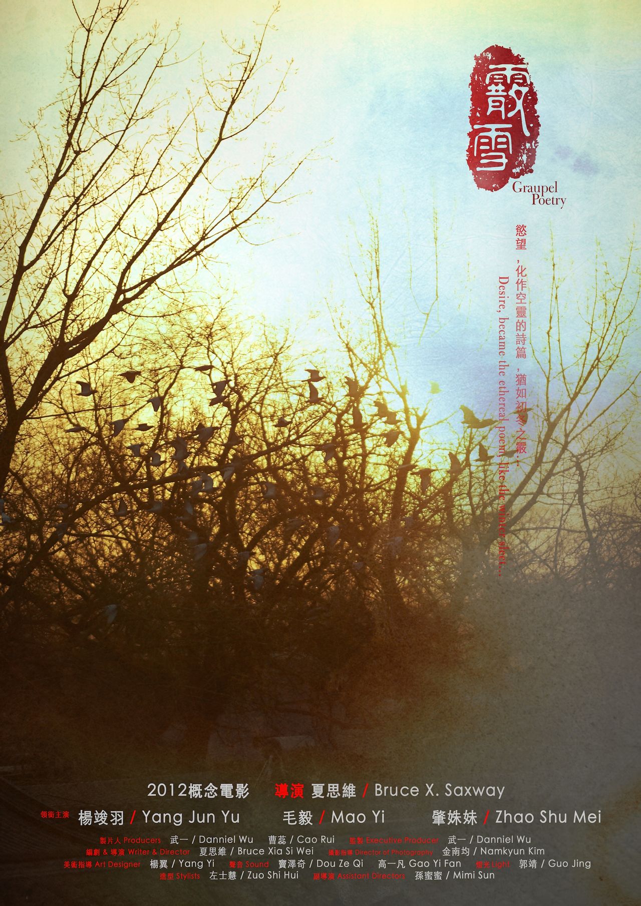  p>《霰雪》是2012年上映的一部电影,导演是夏思维. /p>