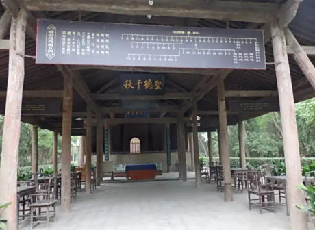 <p>观众席