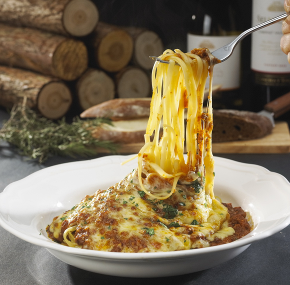 奶酪焗意大利面