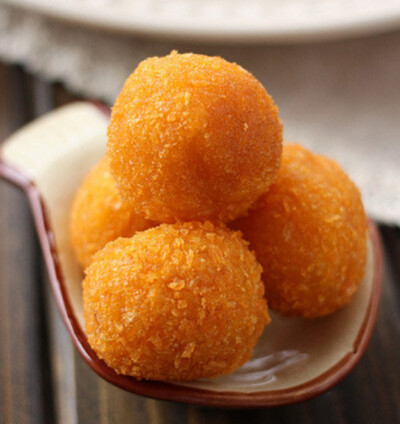 红薯南瓜糯米团