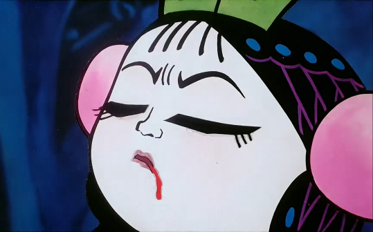 小蝴蝶嘴角流血