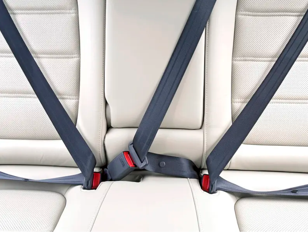 Right seat belt assembly components