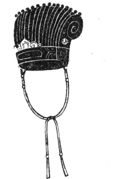  p>通天冠,也称高山冠,古代汉族冠饰之一.