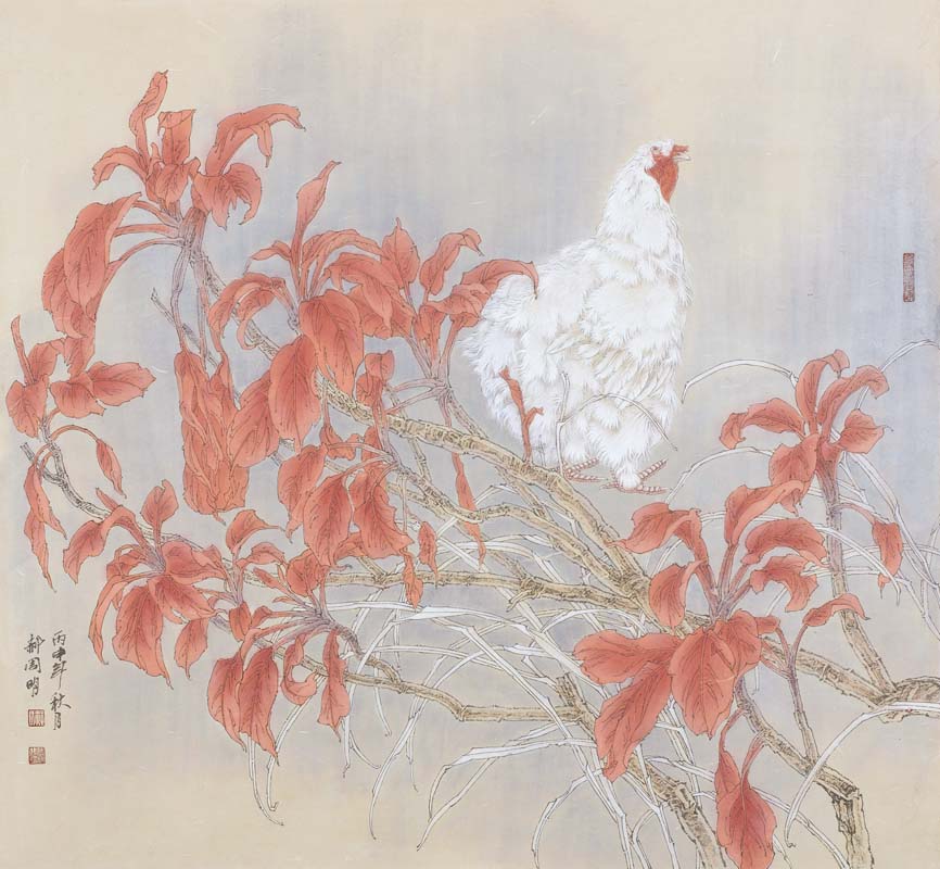  p>郝周明,1971年出生于莱西市.擅中国画,工笔,写意兼修.